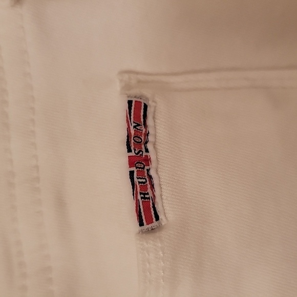 Hudson Skinny Jeans, White, Size 26.  Excellent Condition. - Picture 10 of 11